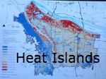 heat islands