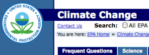 EPA and Climate Change